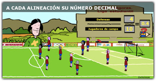 A cada alineaci�n su n�mero decimal